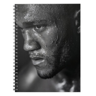 Sweat Grit Determined Face Notebook Notizblock