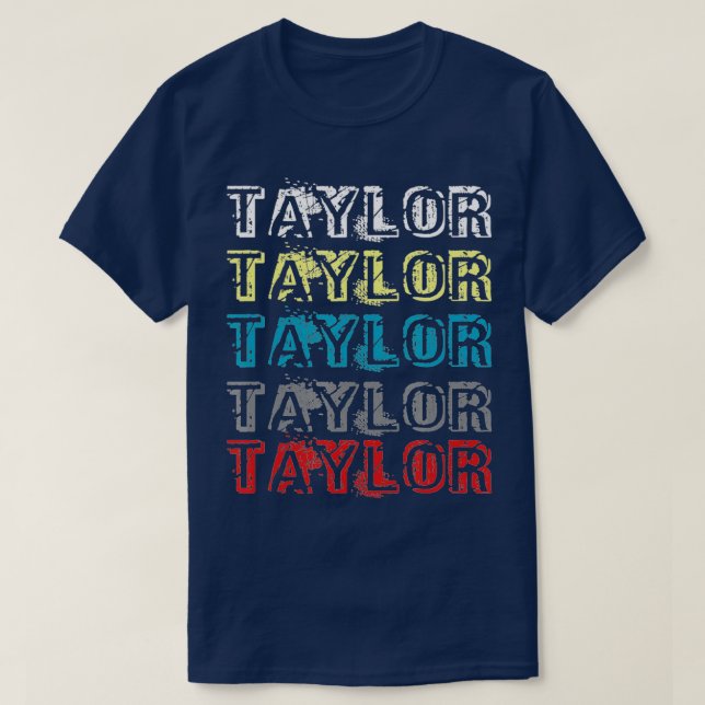 Sweat Heart TAYLOR Liebe Retro Design Funny Boys G T-Shirt (Design vorne)