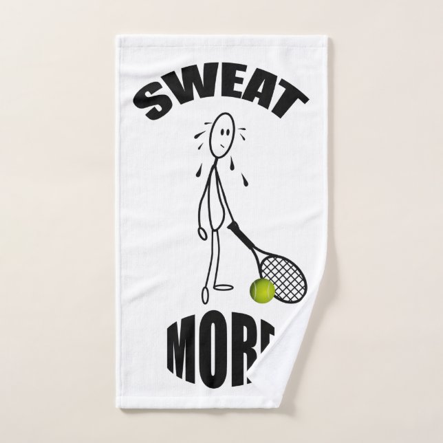 Sweat Plus Drôle Tennis (Serviette à main)