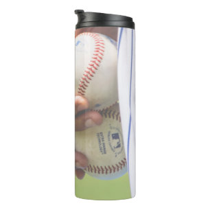 Sweat plus Opfer gleicht Erfolg BASEBALL Thermosbecher