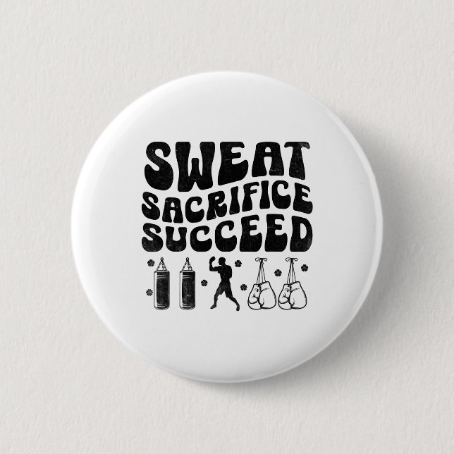 Sweat Sacrifice Button (Vorderseite)
