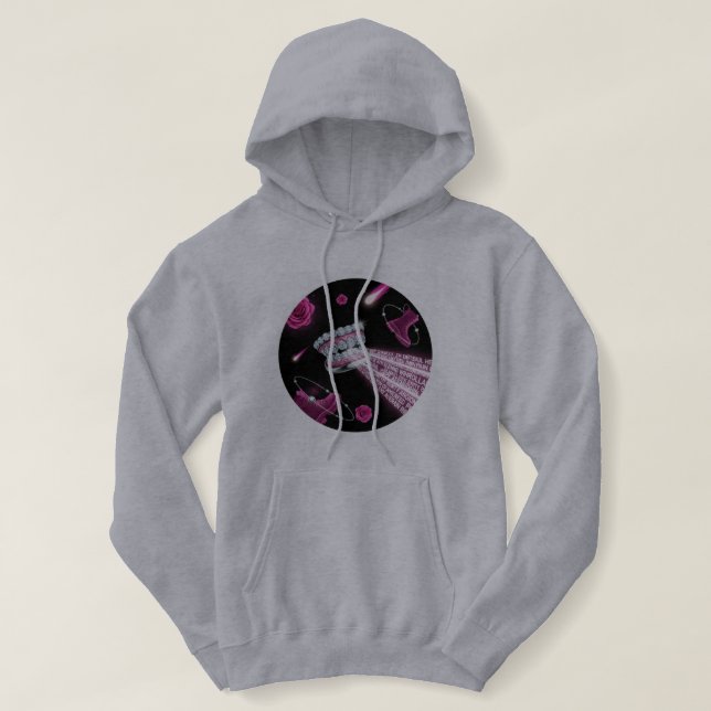 Sweat - shirt à capuche à bille grill Sparkle ✨ 👄 (Design devant)