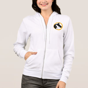 Sweat - shirt à capuche à part entière des femmes 