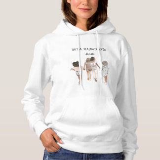 Sweat - shirt à capuche Adulte "A JOUÉ AVEC JÉSUS"