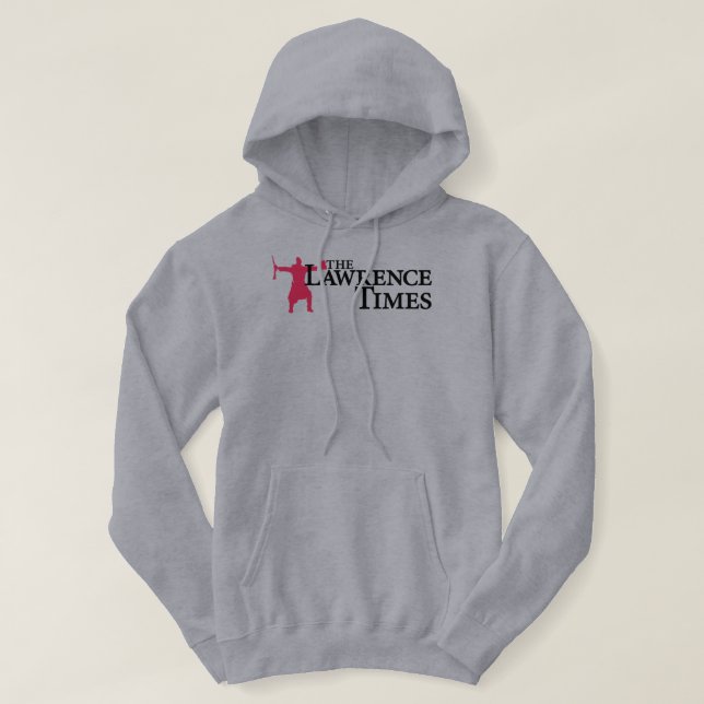 Sweat - shirt à capuche adulte Lawrence Times (ava (Design devant)