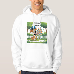 Sweat - shirt à capuche Amoureux des chiens - Ma m