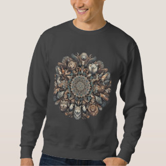 Sweat - shirt à capuche artistique masculin