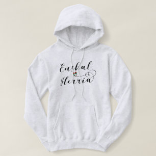 Sweat - shirt à capuche Basque Euskal Herria de