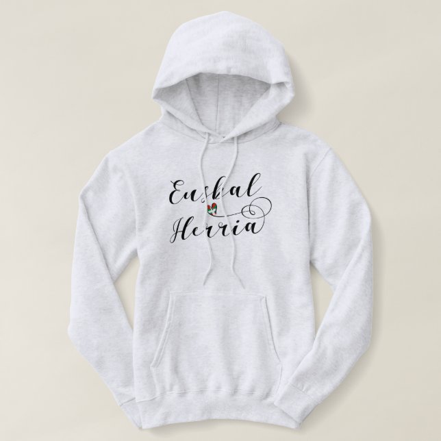 Sweat - shirt à capuche Basque Euskal Herria de (Design devant)