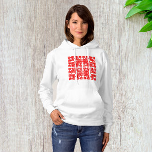 Sweat - shirt à capuche carré Mesh femmes