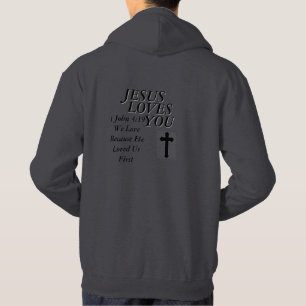Sweat - shirt à capuche chrétien