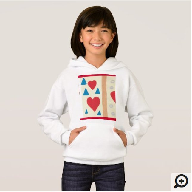 Sweat - shirt à capuche ComfortBlend pour filles (Créateur téléchargé)