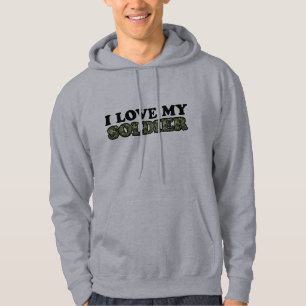 Sweat - shirt à capuche d'armée