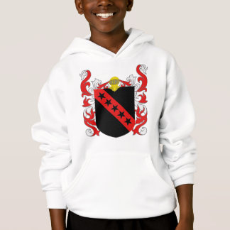 Sweat - shirt à capuche d'armoiries en rotin