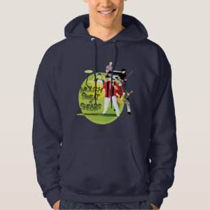 Sweat - shirt à capuche de bande - customisez-le