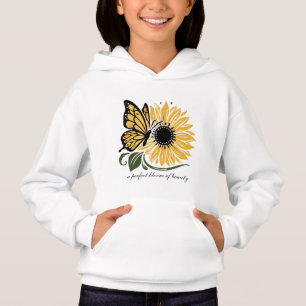 Sweat - shirt à capuche de basculement de fille