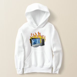 Sweat - shirt à capuche de basculement des enfants