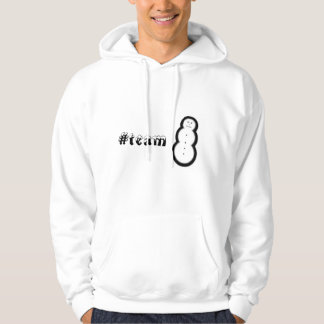 Sweat - shirt à capuche de bonhomme de neige