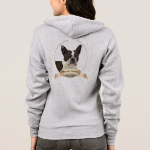Sweat - shirt à capuche de Boston Terrier