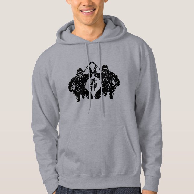 Sweat - shirt à capuche de Bujinkan Ninjas (Devant)