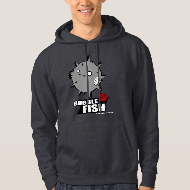 Sweat - shirt à capuche de bulle (Devant)