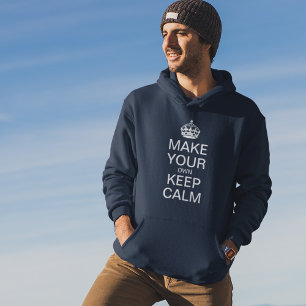 Sweat - shirt à capuche de calme personnalisé Fa