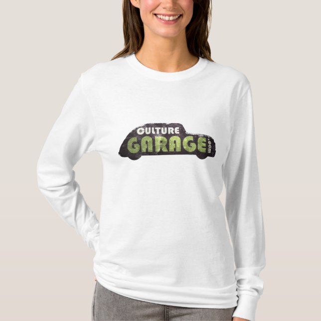 sweat - shirt à capuche de culture|garage (Devant)