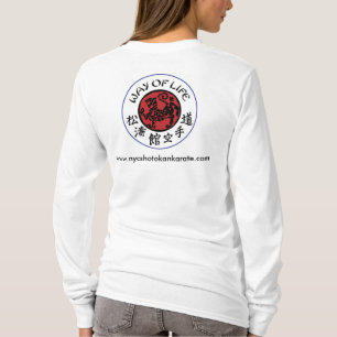 Sweat - shirt à capuche de dames de Shotokan de