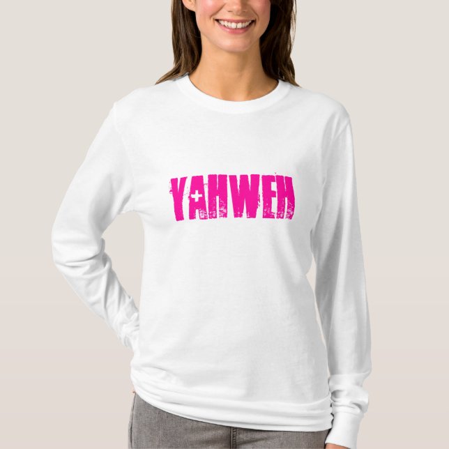 Sweat - shirt à capuche de dames de Yahweh (Devant)