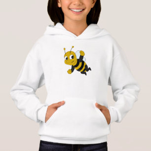 Sweat - shirt à capuche de dessin animé d'abeilles