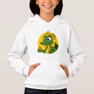 Sweat - shirt à capuche de dessin animé de dragon