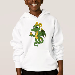 Sweat - shirt à capuche de dessin animé de dragon