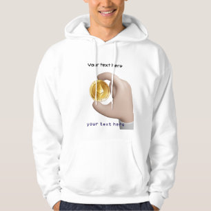 sweat - shirt à capuche de devis modifiable de piè