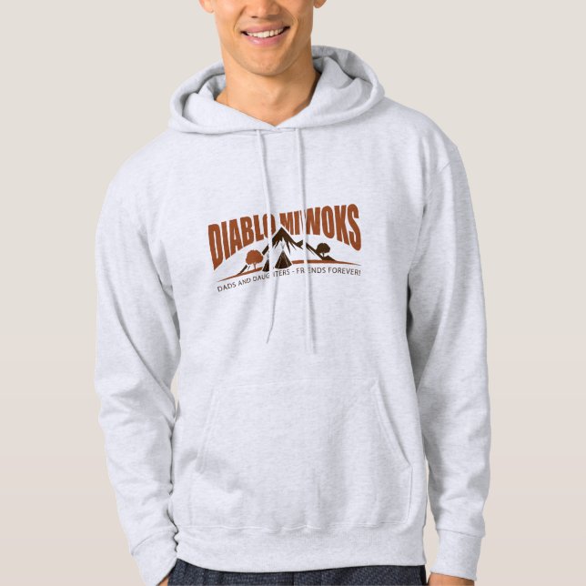 Sweat - shirt à capuche de Diablo MiWok - 2XL (Devant)