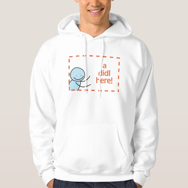 Sweat - shirt à capuche de Didlr des hommes (Devant)
