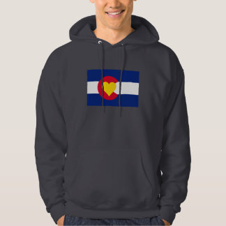 Sweat - shirt à capuche de drapeau d'amour du