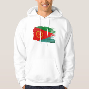 Sweat - shirt à capuche de drapeau de l'Érythré