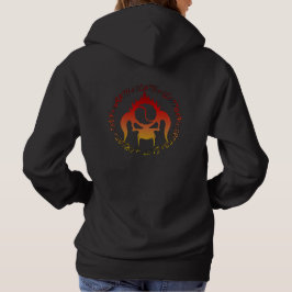 Sweat - shirt à capuche de femme avec sept péchés