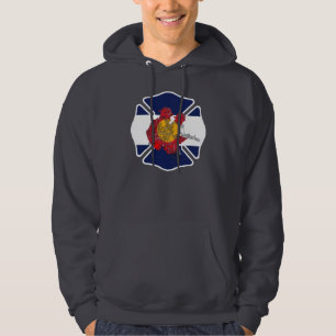 Sweat - shirt à capuche de formation du feu du