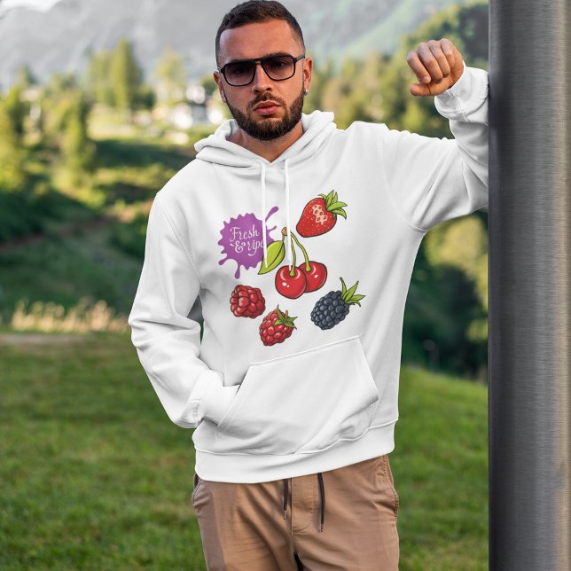 Sweat - shirt à capuche de fruits frais mûrs (Créateur téléchargé)