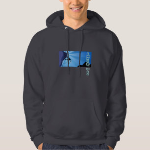 sweat - shirt à capuche de glace de montée