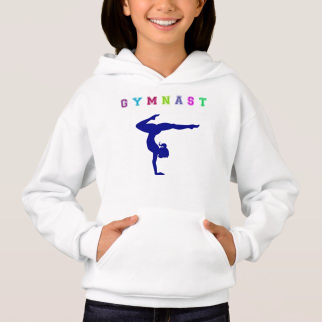 Sweat - shirt à capuche de gymnaste (Devant)