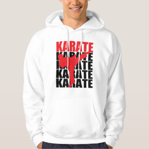 Sweat - shirt à capuche de karaté
