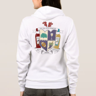 Sweat - shirt à capuche de la fermeture éclair des
