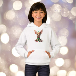 Sweat - shirt à capuche de la Fête de Noël de la f