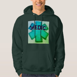 Sweat - shirt à capuche de la médaille Auqa