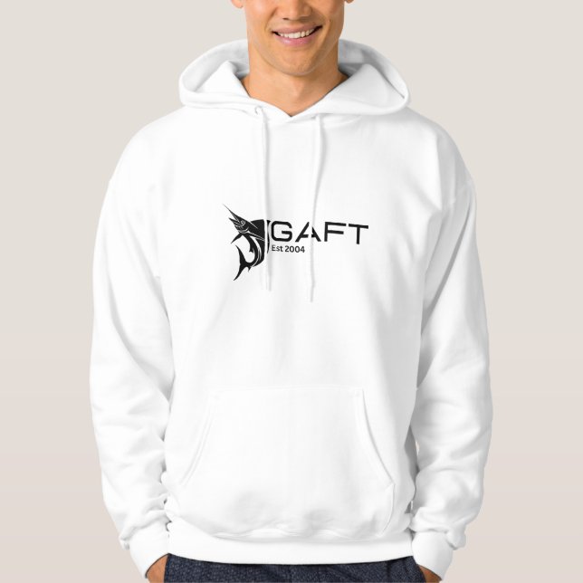 Sweat - shirt à capuche de la pêche au gaz (Devant)