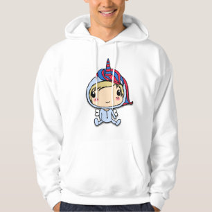 sweat - shirt à capuche de licorne