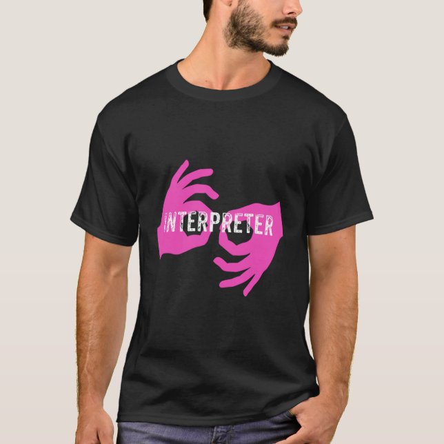 Sweat - shirt à capuche de l'interpréteur Asl (Devant)