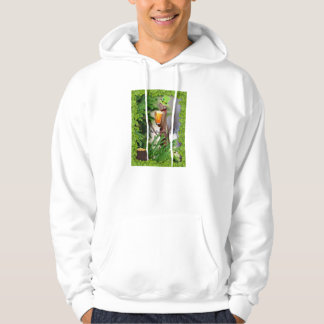 Sweat - shirt à capuche "de mante de prière"